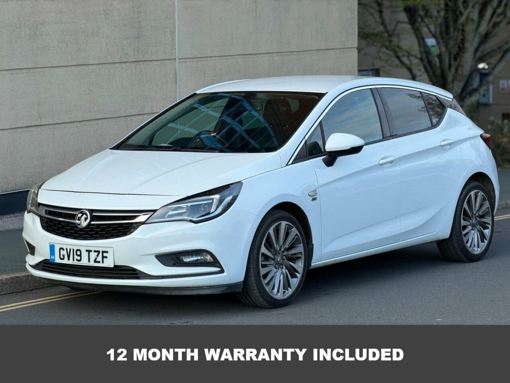 Vauxhall Astra 1.4L Griffin White