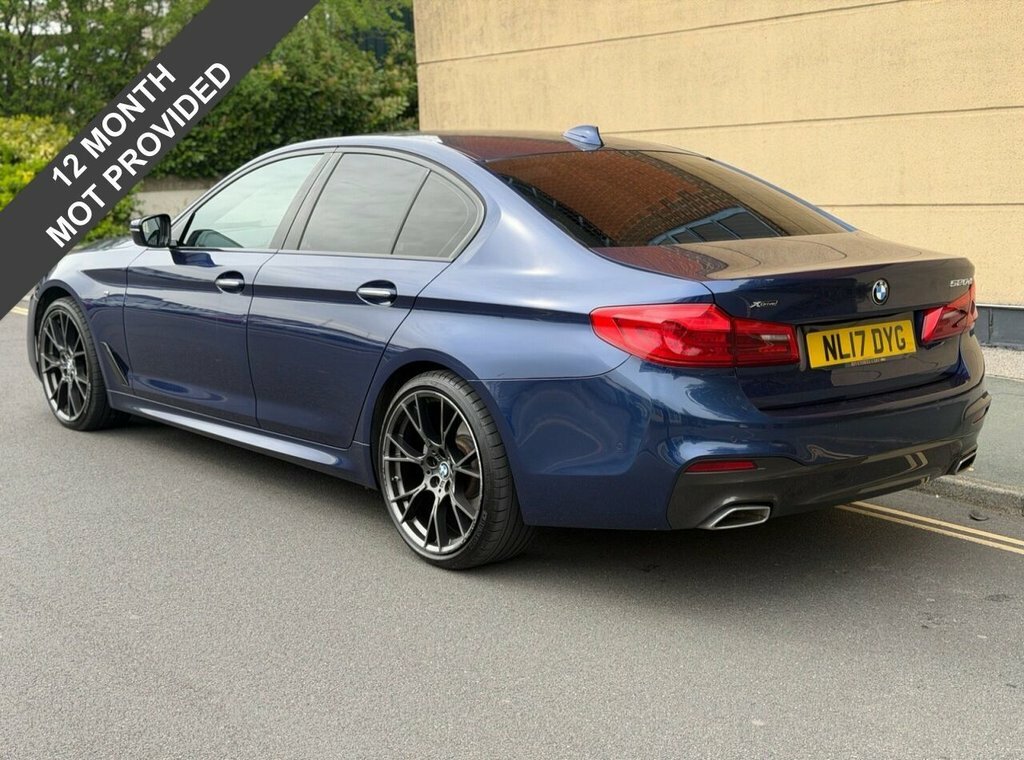 BMW 5 Series 2L M Sport NL17DYG Blue #6