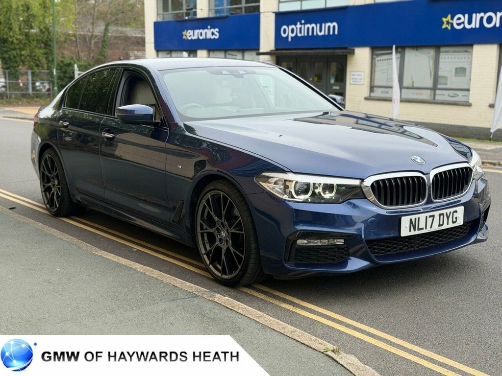 BMW 5 Series 2L M Sport NL17DYG Blue #2