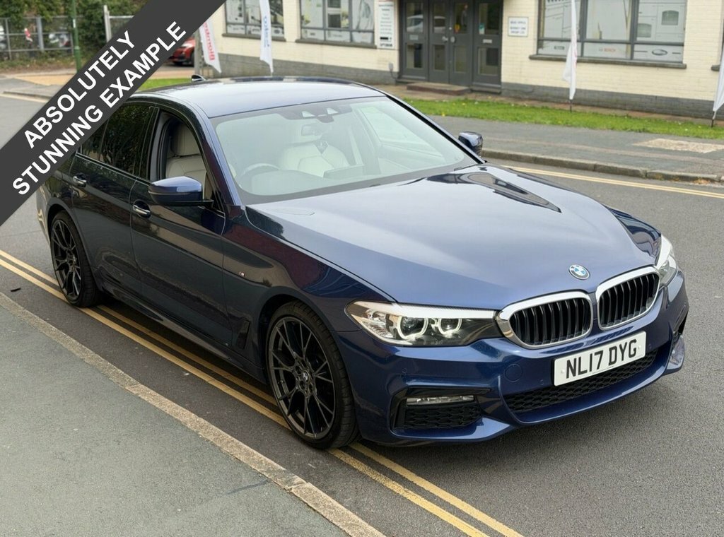 BMW 5 Series 2L M Sport NL17DYG Blue #3