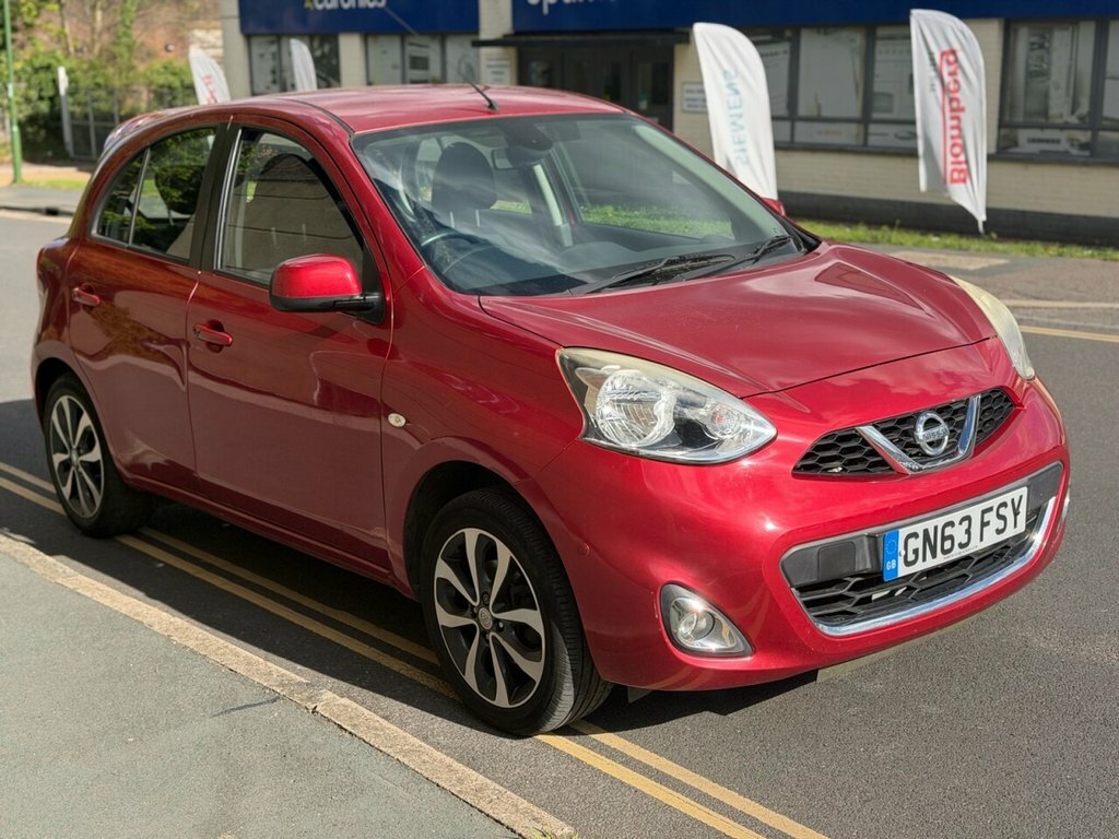 Nissan Micra 1.2L Tekna GN63FSY Red #4