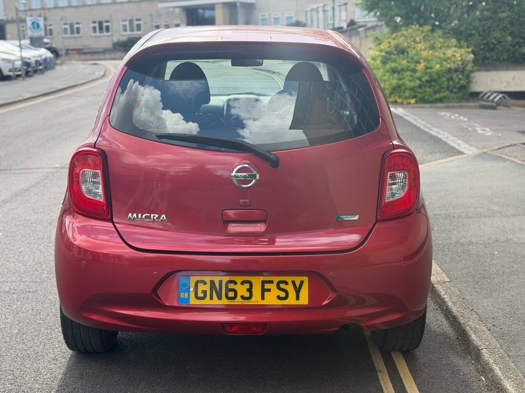 Nissan Micra 1.2L Tekna GN63FSY Red #2