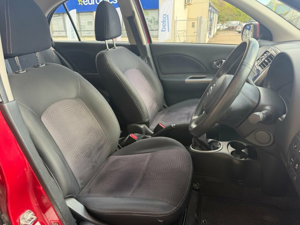 Nissan Micra 1.2L Tekna GN63FSY Red #6