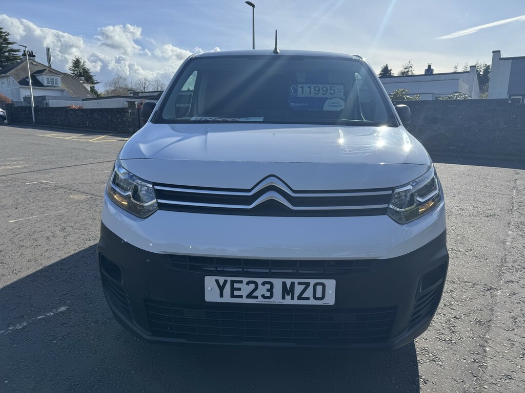 Citroen Berlingo Panel Van 1.5 Bluehdi 1000 Enterprise Edition M 2 YE23MZO White #2