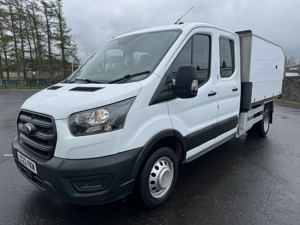 Ford Transit Custom Chassis Cab 2.0 Transit Leader Double Chassis Cab LC23YKM White #3