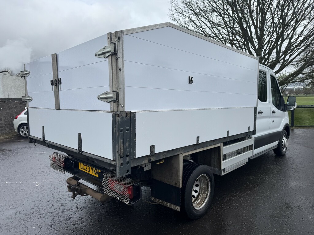 Ford Transit Custom Chassis Cab 2.0 Transit Leader Double Chassis Cab LC23YKM White #6