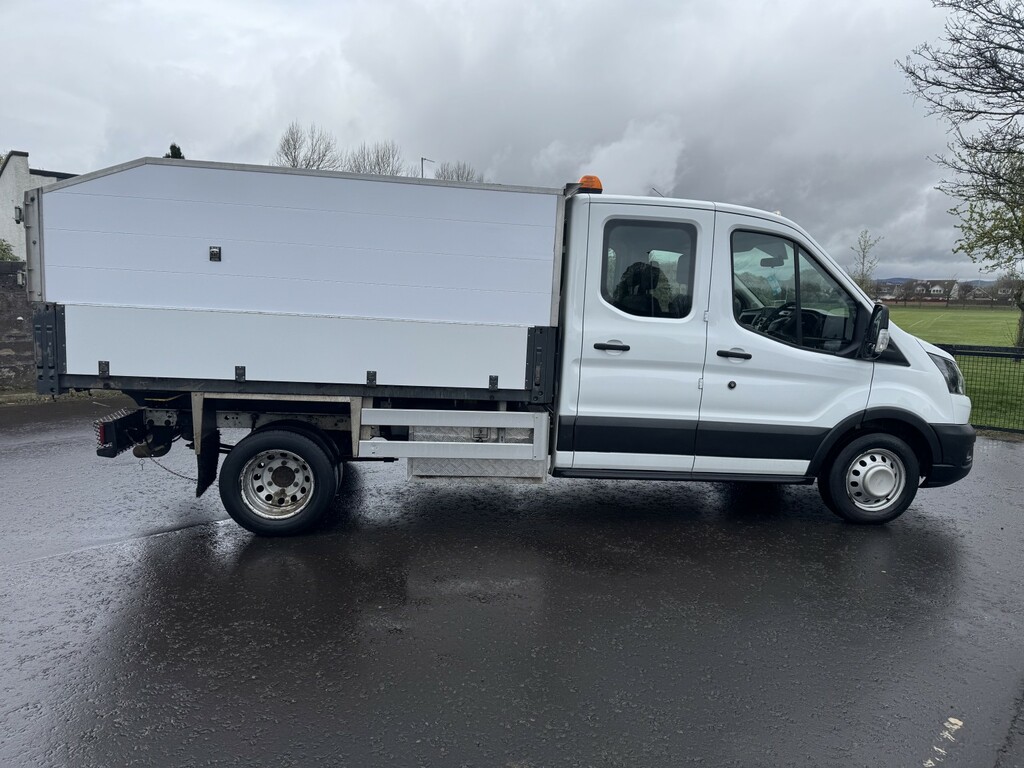 Ford Transit Custom Chassis Cab 2.0 Transit Leader Double Chassis Cab LC23YKM White #5