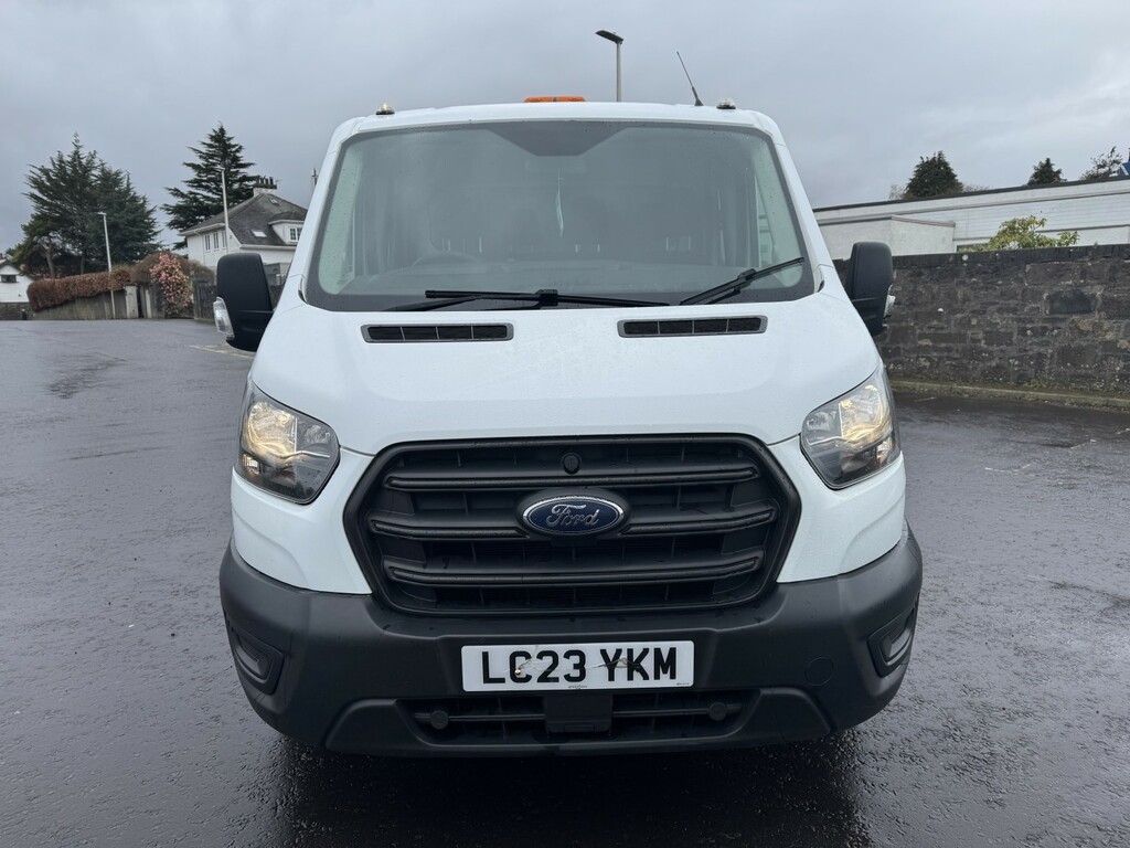 Ford Transit Custom Chassis Cab 2.0 Transit Leader Double Chassis Cab LC23YKM White #2