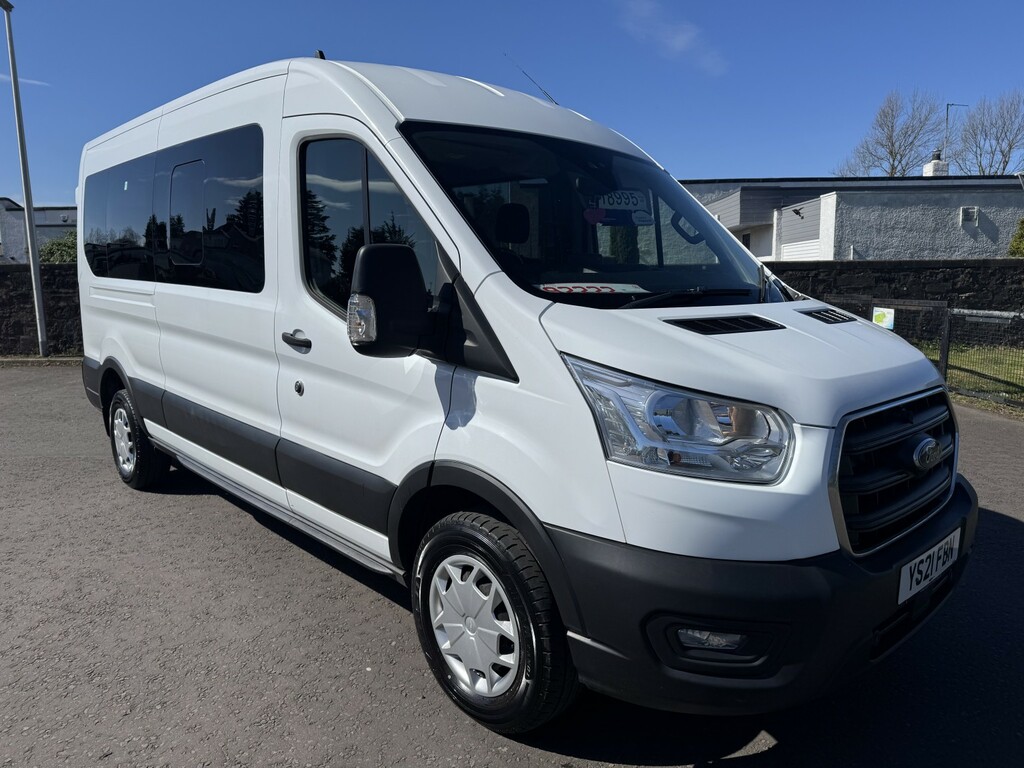 Ford Transit Custom Minibus 2.0 Transit Trend People Mover 410 L3 2.0L White