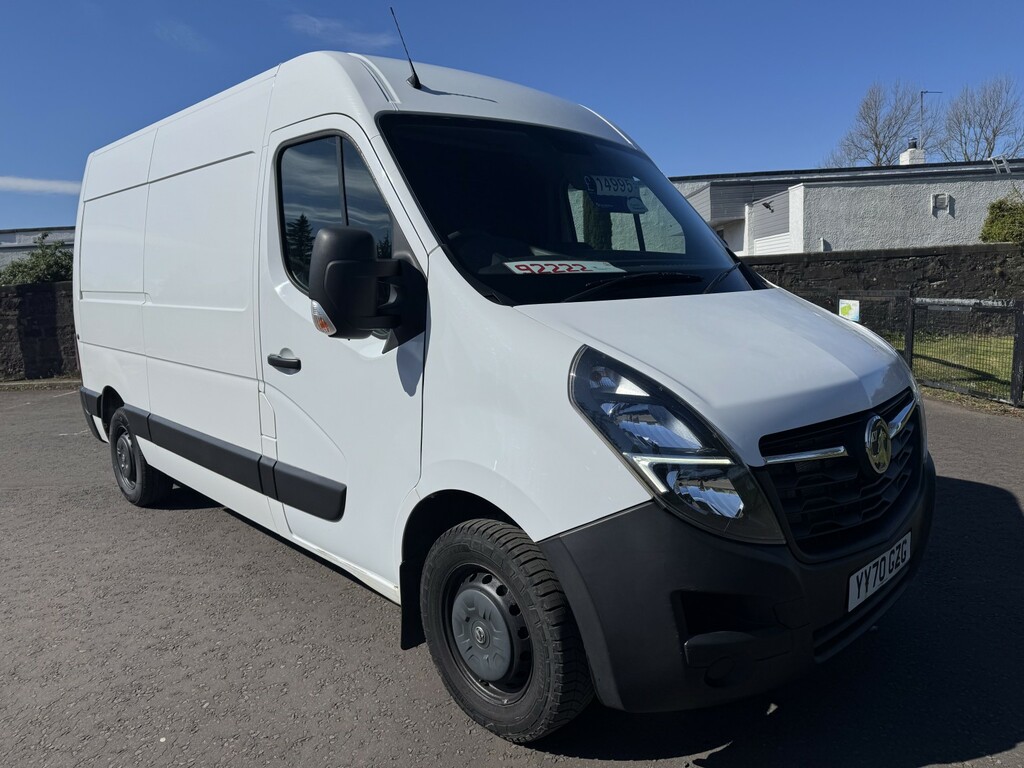 Vauxhall Movano Panel Van 2.3 Cdti 3500 Biturbo Edition 202070 White