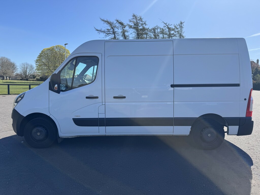 Vauxhall Movano Panel Van 2.3 Cdti 3500 Biturbo Edition 202070 YY70GZG White #4