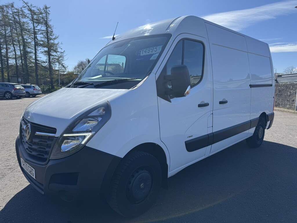 Vauxhall Movano Panel Van 2.3 Cdti 3500 Biturbo Edition 202070 YY70GZG White #3