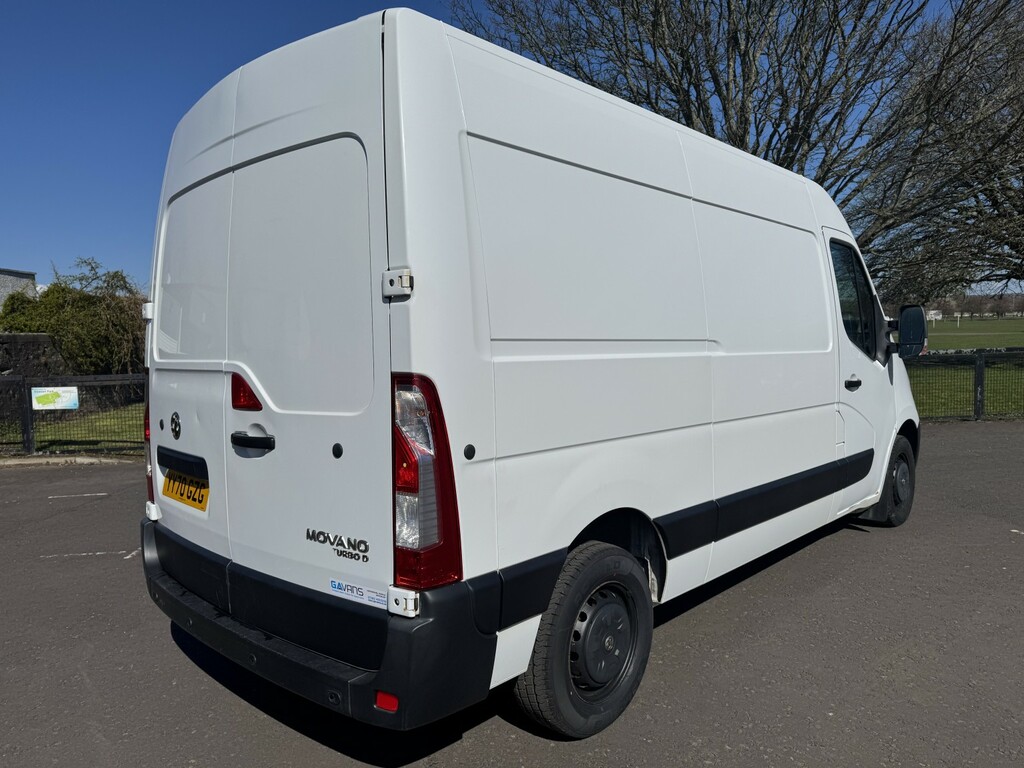 Vauxhall Movano Panel Van 2.3 Cdti 3500 Biturbo Edition 202070 YY70GZG White #6