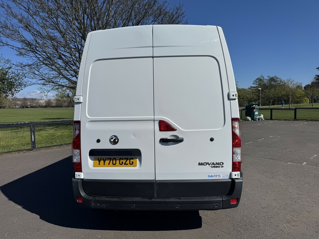 Vauxhall Movano Panel Van 2.3 Cdti 3500 Biturbo Edition 202070 YY70GZG White #5
