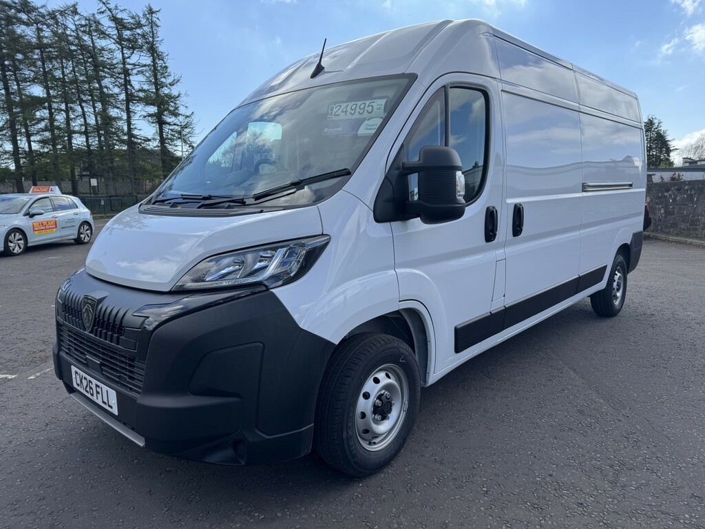 Peugeot Boxer Panel Van 2.2 Bluehdi 335 Professional 202626 CK26FLL White #3