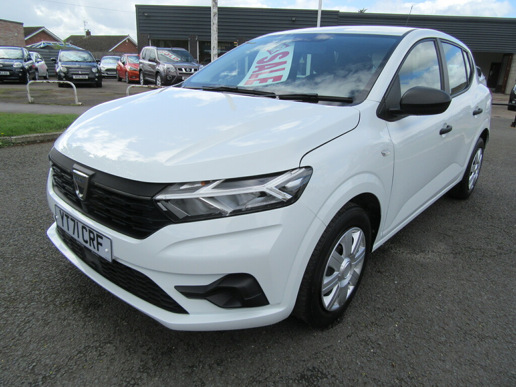 Dacia Sandero Essential Sce 1L Essential Sce Euro 6 YT71CRF White #5