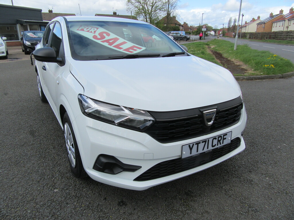 Dacia Sandero Essential Sce 1L Essential Sce Euro 6 YT71CRF White #4
