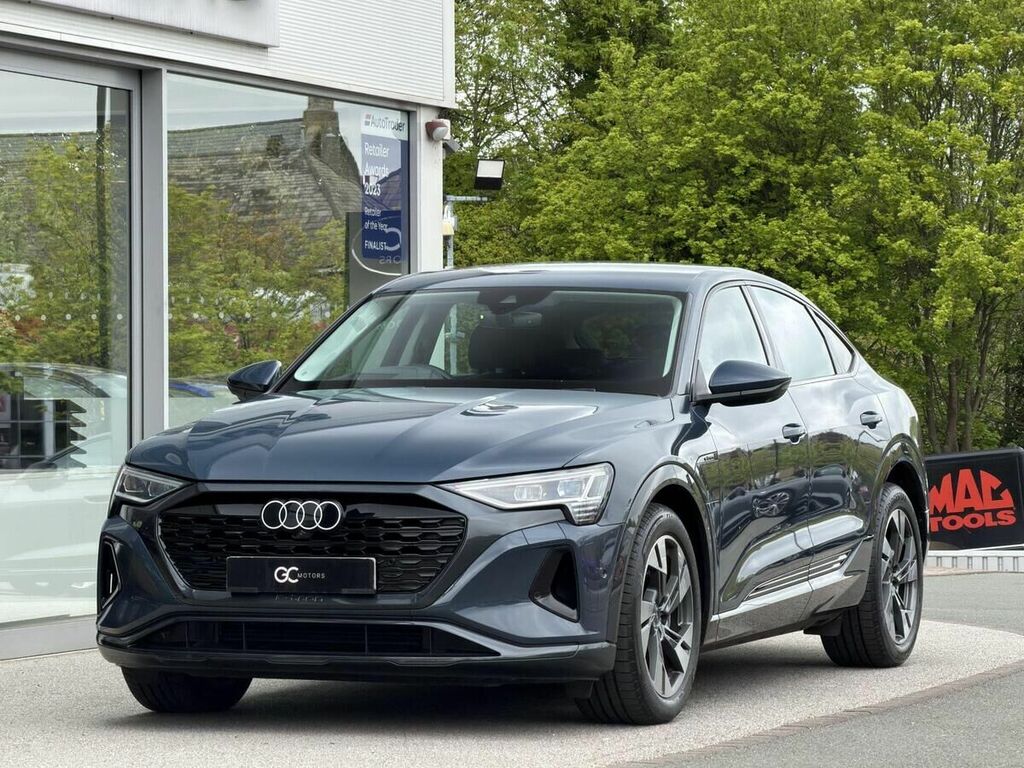 Audi Q8 e tron 50 Sport Sportback Quattro 95Kwh Blue