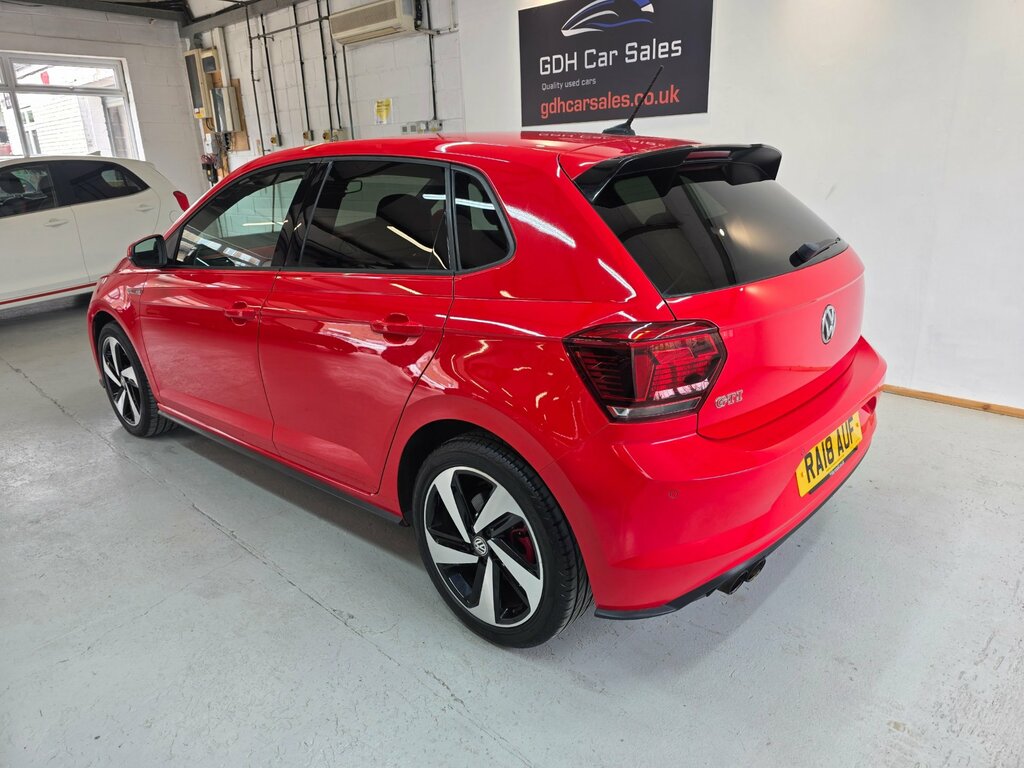Volkswagen Polo 2.0 Tsi Gti Hatchback Dsg Euro 6 Ss Red #3