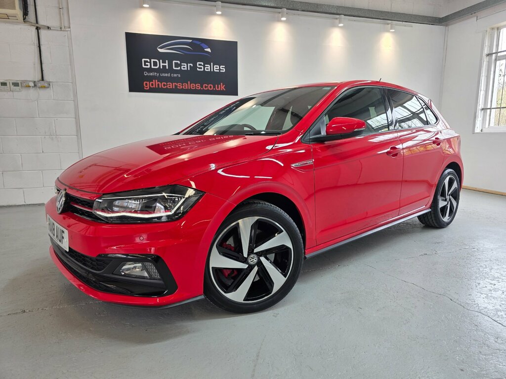 Volkswagen Polo 2.0 Tsi Gti Hatchback Dsg Euro 6 Ss Red