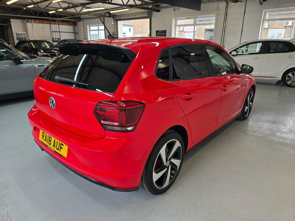 Volkswagen Polo 2.0 Tsi Gti Hatchback Dsg Euro 6 Ss Red #5