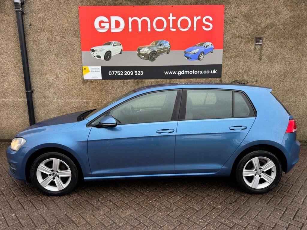 Volkswagen Golf Hatchback 1.6 Tdi Bluemotion Tech Match Euro 5 S SG64UKM Blue #3