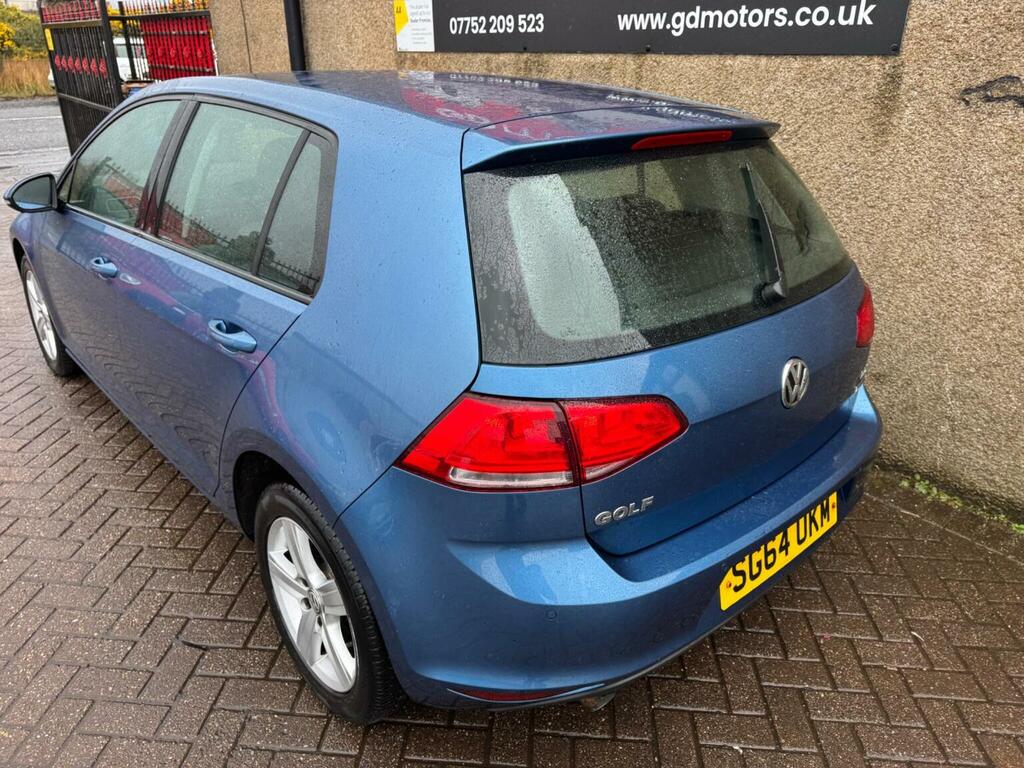 Volkswagen Golf Hatchback 1.6 Tdi Bluemotion Tech Match Euro 5 S SG64UKM Blue #5