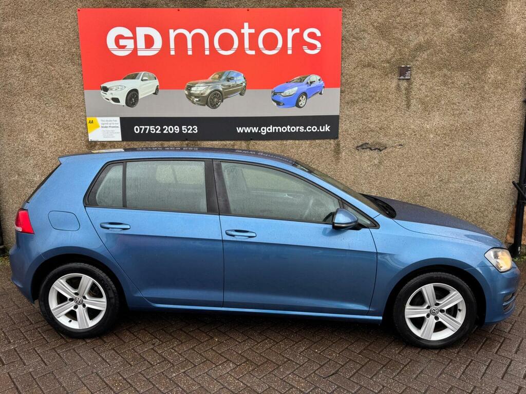 Volkswagen Golf Hatchback 1.6 Tdi Bluemotion Tech Match Euro 5 S SG64UKM Blue #4