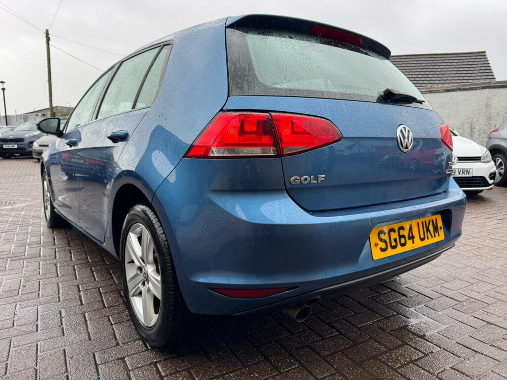 Volkswagen Golf Hatchback 1.6 Tdi Bluemotion Tech Match Euro 5 S SG64UKM Blue #2