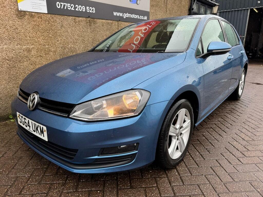 Volkswagen Golf Hatchback 1.6 Tdi Bluemotion Tech Match Euro 5 S Blue