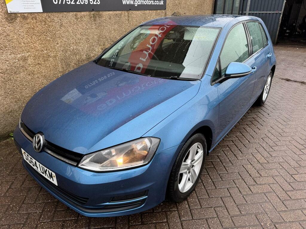 Volkswagen Golf Hatchback 1.6 Tdi Bluemotion Tech Match Euro 5 S SG64UKM Blue #6