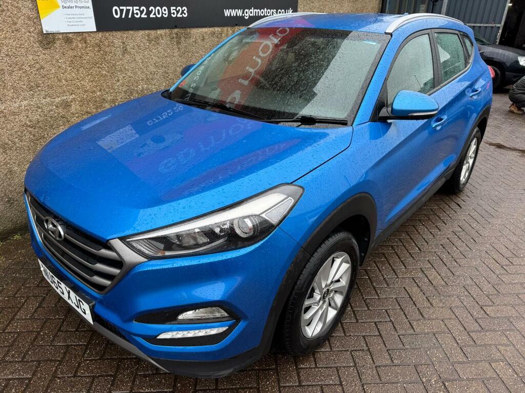 Hyundai Tucson Suv 1.7 Crdi Blue Drive Se Euro 6 Ss 2015 Blue