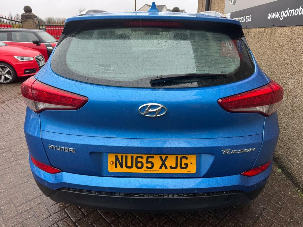 Hyundai Tucson Suv 1.7 Crdi Blue Drive Se Euro 6 Ss 2015 NU65XJG Blue #5