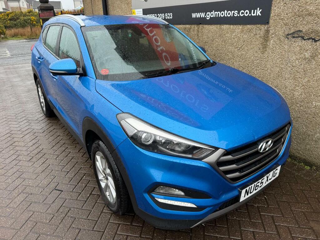 Hyundai Tucson Suv 1.7 Crdi Blue Drive Se Euro 6 Ss 2015 NU65XJG Blue #3