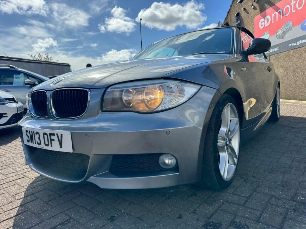 BMW 1 Series Convertible 2.0 118D Sport Plus Edition Euro 5 S SW13OFV Grey #2
