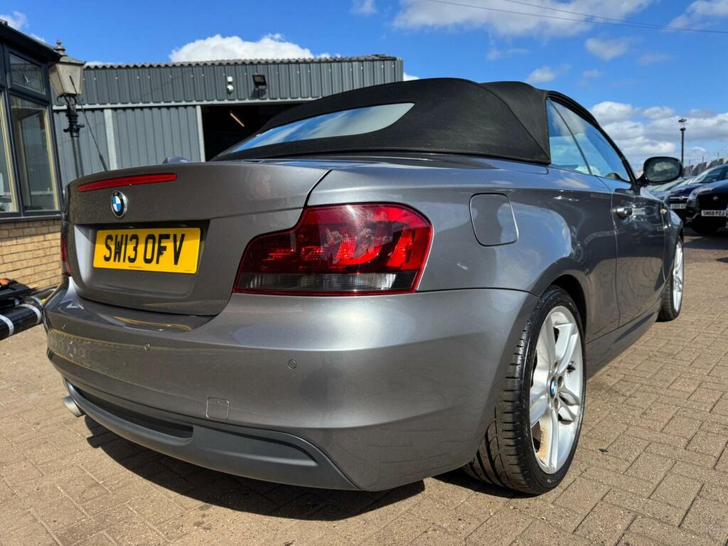 BMW 1 Series Convertible 2.0 118D Sport Plus Edition Euro 5 S Grey #6