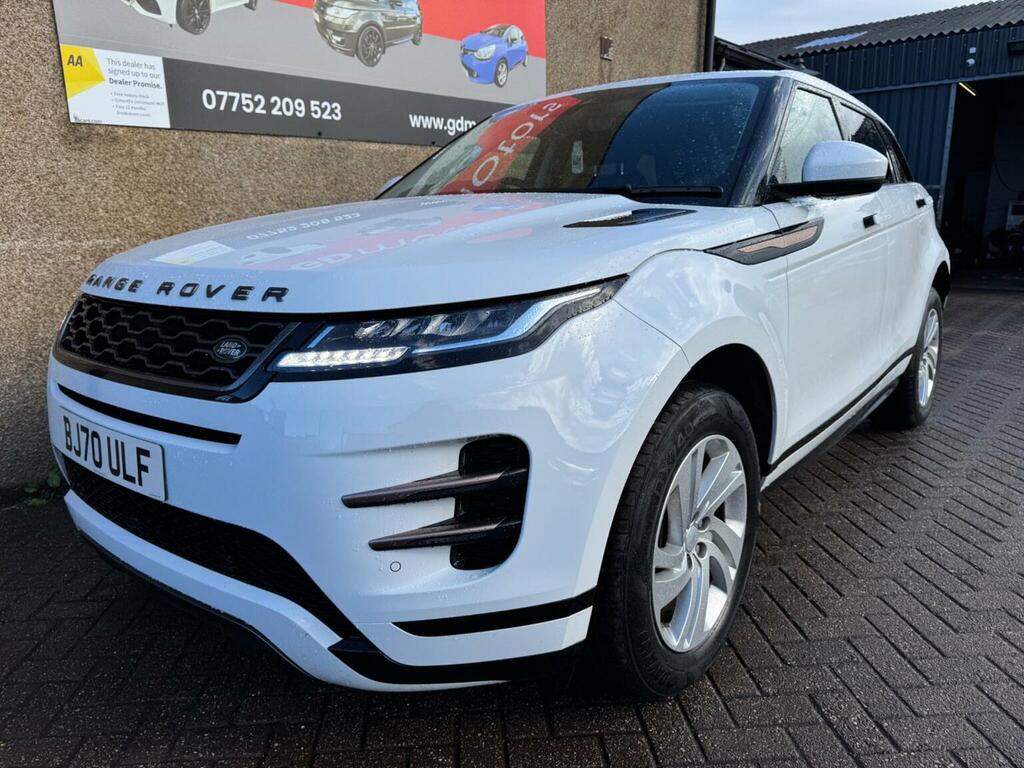 Land Rover Range Rover Evoque Suv 2.0 D150 R-dynamic S Fwd Euro 6 Ss 202 BJ70ULF White #3