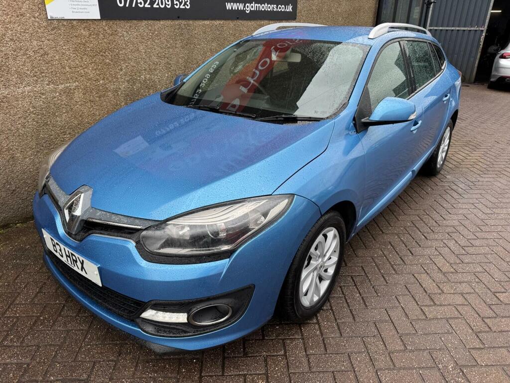 Renault Megane Estate 1.5 Dci Energy Dynamique Tomtom Sport Toure Blue