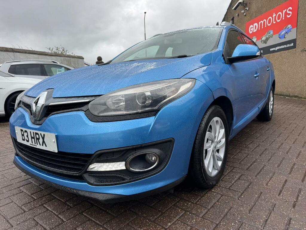 Renault Megane Estate 1.5 Dci Energy Dynamique Tomtom Sport Toure B3HRX Blue #6