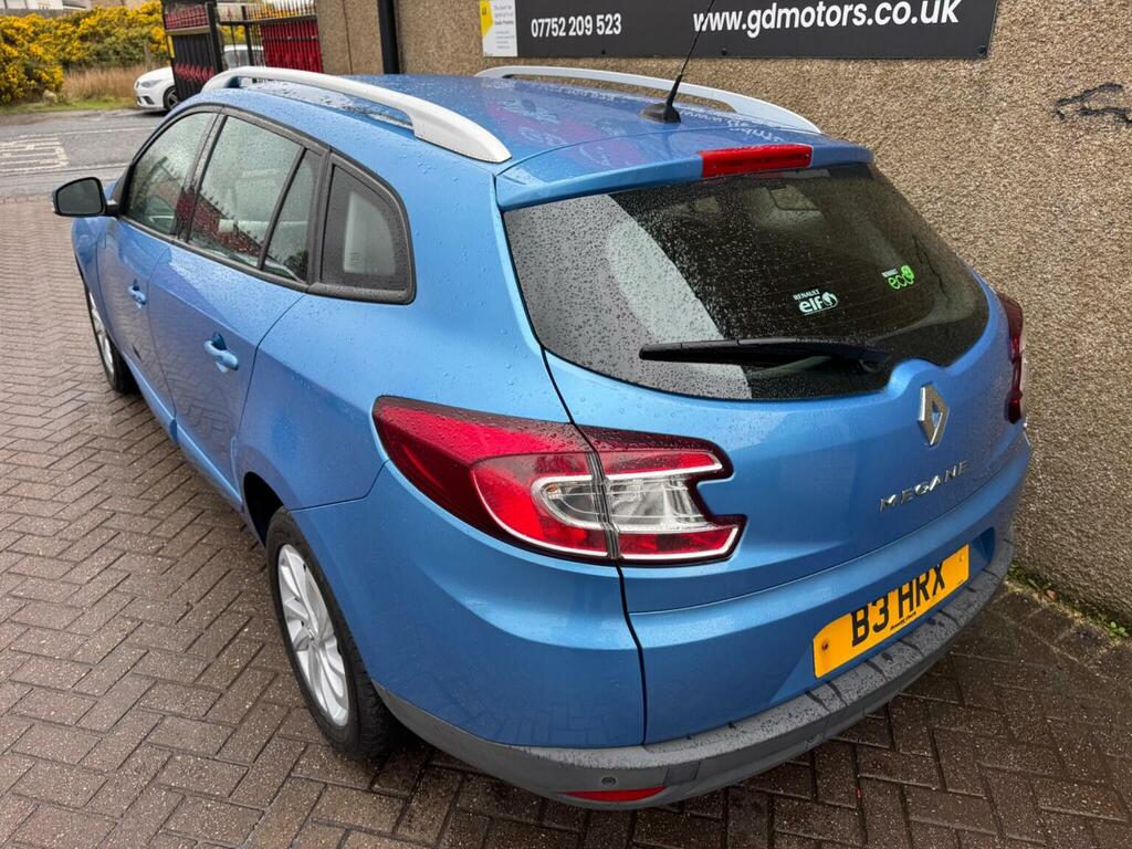 Renault Megane Estate 1.5 Dci Energy Dynamique Tomtom Sport Toure B3HRX Blue #3