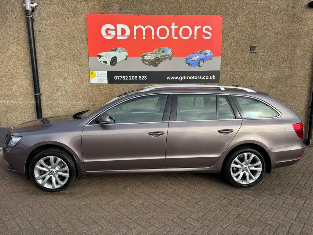 Skoda Superb Estate 2.0 Tdi Se Dsg 4Wd Euro 5 Ss 20156 Purple #4