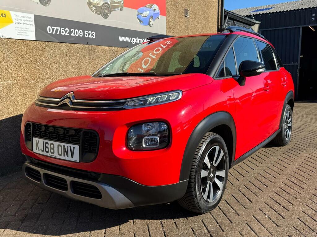 Citroen C3 Aircross Suv 1.2 Puretech Feel Euro 6 201968 KJ68ONV Red #4