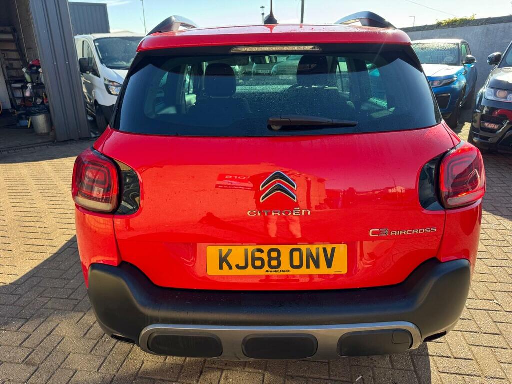 Citroen C3 Aircross Suv 1.2 Puretech Feel Euro 6 201968 KJ68ONV Red #6