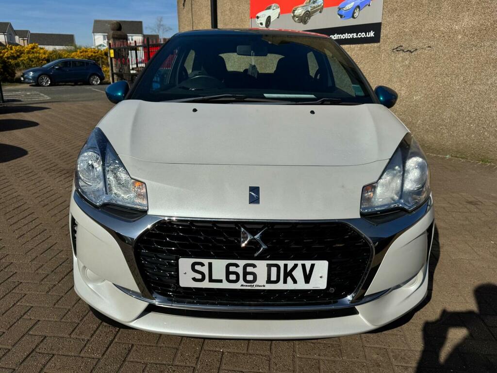 DS DS 3 Hatchback 1.6 Bluehdi Chic Euro 6 Ss 2016 White
