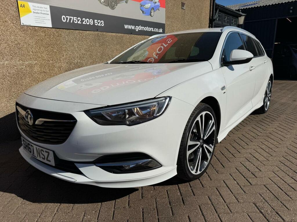 Vauxhall Insignia Estate 2.0 Turbo D Blueinjection Sri VX Line Nav S White