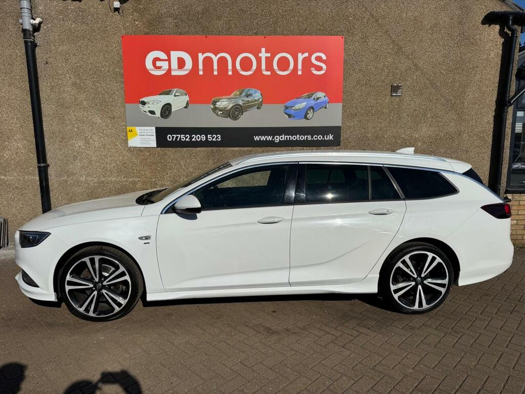 Vauxhall Insignia Estate 2.0 Turbo D Blueinjection Sri VX Line Nav S SH67NSZ White #2