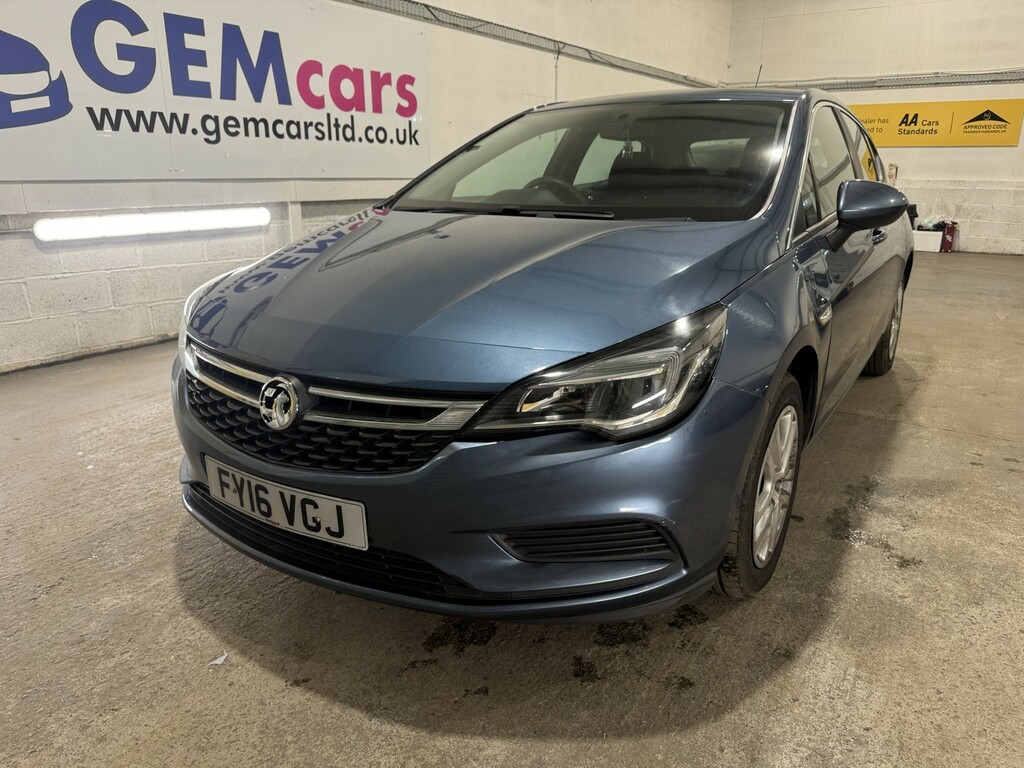 Vauxhall Astra Hatchback 1.4 I Design 201616 Blue