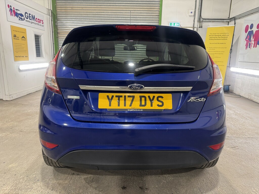 Ford Fiesta Hatchback 1.0 T Ecoboost Titanium 201717 YT17DYS Blue #6