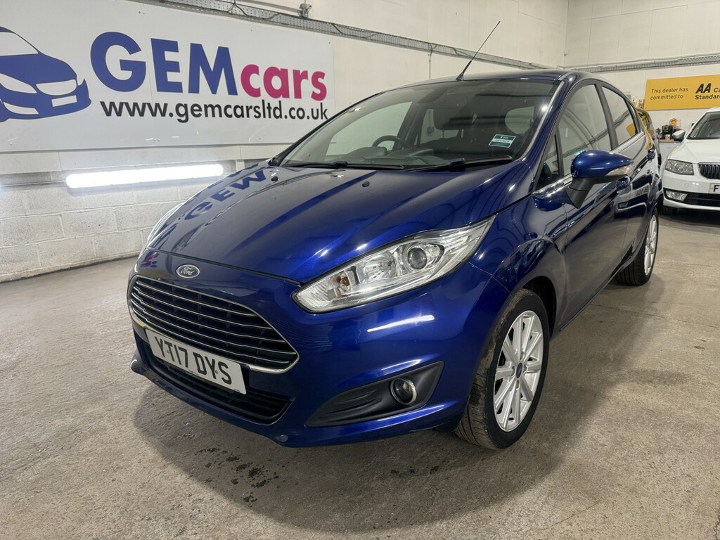 Ford Fiesta Hatchback 1.0 T Ecoboost Titanium 201717 Blue