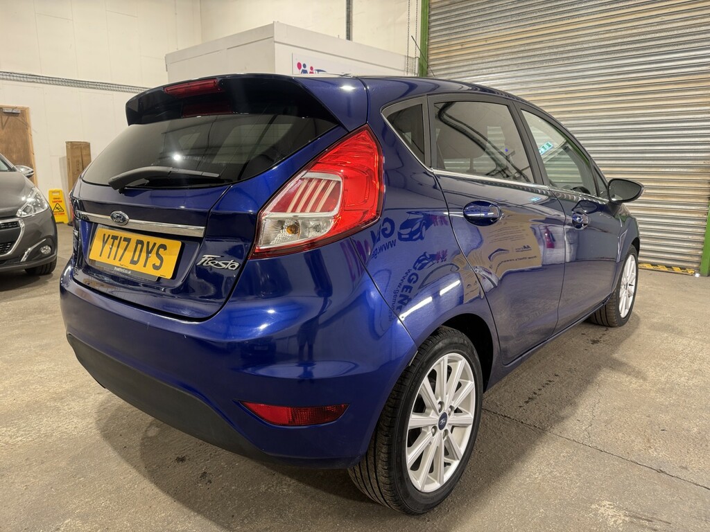 Ford Fiesta Hatchback 1.0 T Ecoboost Titanium 201717 YT17DYS Blue #5